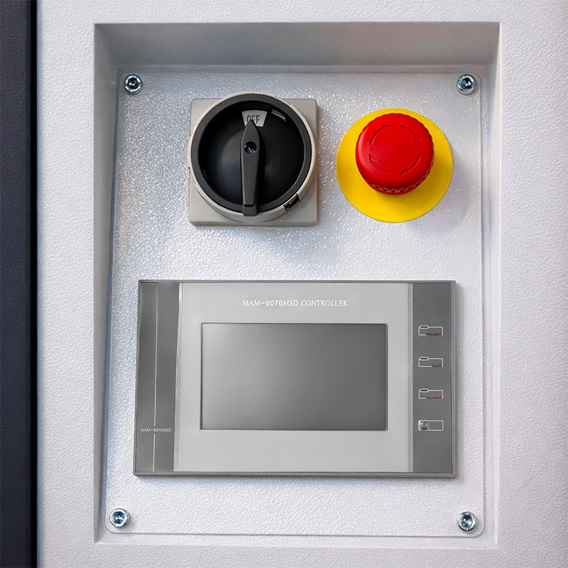 Sprężarka śrubowa LUFT 700 VSD+PM 5,5kW 650 l/min + osuszacz + zbiornik 500L | CORMAK