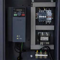 Schraubenkompressor mit Kältetrockner N10S und 1000L vertikalem Druckluftbehälter CORMAK LUFT 1000 VSD+PM 950L/min 7.5kW - 