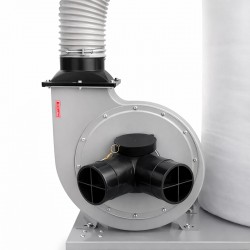 Aspiratore per trucioli, scaglie e polveri CORMAK FM300 230V + tubo antistatico 3m - 