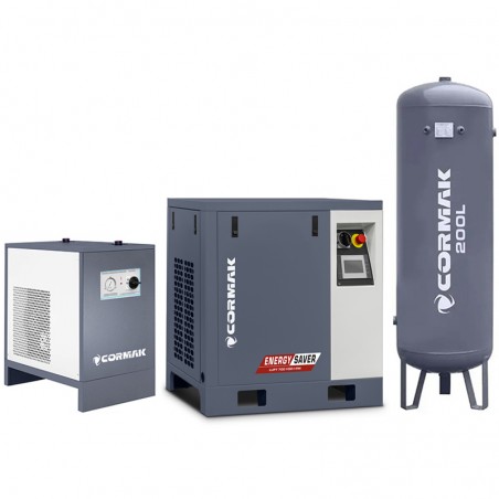 copy of Groupe compresseur LUFT 400 - 3,0kW - 380L/min. 230V + déshumidificateur N10S + cylindre vertical 200 L