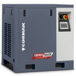 Compressore a vite con essiccatore N10S e serbatoio verticale 1000L CORMAK LUFT 1000 VSD+PM 950L/min 7.5kW - 