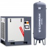 Satz Schraubenkompressor CORMAK LUFT 400 3,0kW 380L/min 230V + 200L Behälter