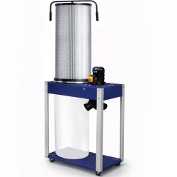 Aspiratore per trucioli, segatura e polvere di legno CORMAK FM340 230V con filtro antipolvere fine - 