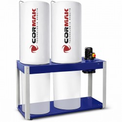 Aspiratore Industriale per Trucioli e Polveri CORMAK FM500 - 