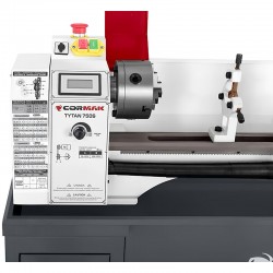 Conventional Universal Lathe CORMAK TYTAN 220x750S VARIO 230V with Stand - 