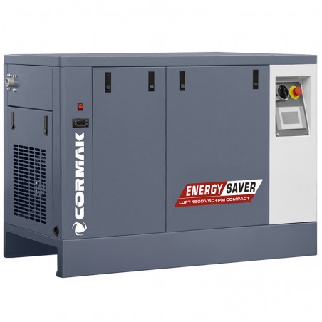 Rotary Screw Compressor with Dryer CORMAK LUFT 1500 VSD+PM COMPACT 1650L/min 11kW