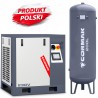 Schraubenkompressor mit Frequenzumrichter und 200L Druckluftbehälter LUFT 400 380L/min 3.0kW 230V