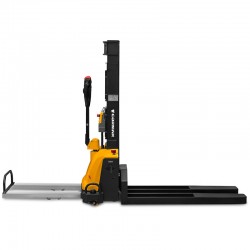 Carrello elevatore elettrico autocaricante 1000kg CORMAK SES10-13 (trazione e sollevamento elettrici) - 