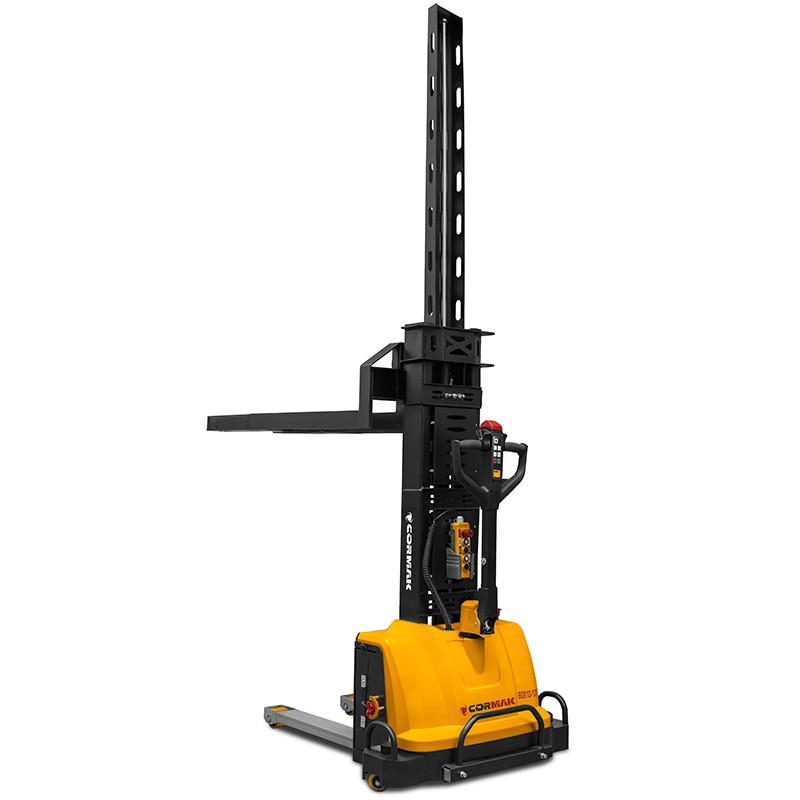 WÓZEK SAMOZAŁADOWCZY 1000 KG DO BUSA | ELEKTRYCZNY PALECIAK 1300 MM