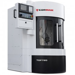 Tornio CNC verticale per rigenerazione cerchi CORMAK TDF720 - 