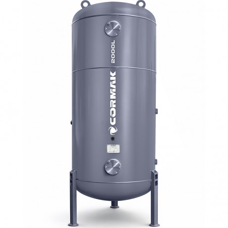 Vertical Compressed Air Receiver for Screw Compressor 2000L 11bar CORMAK