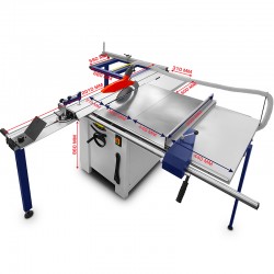 Formatkreissäge mit Vorritzer CORMAK PS315PRO-2000 - 