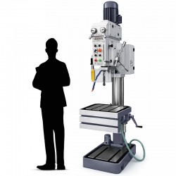 Pillar Drill for Metal CORMAK Z5040L with Angular Box Table and Cooling System - 