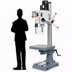 Geared Column Drill CORMAK ZS-40HS with Tapping Chuck Set - 