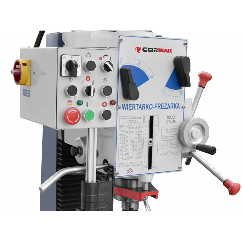 Frezarko-wiertarka ZX 7045 B1L | Producent CORMAK