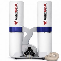 Absauganlage CORMAK FM300S mit antistatischer Absaugschlauch 3m - 