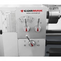 Conventional Universal Metal Lathe CORMAK 330x700 230V with Stand and Cutting Tools - 