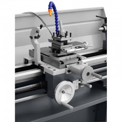 Tokarka uniwersalna konwencjonalna CORMAK 310 x 900 230V z podstawą + noże + kieł obr. - 