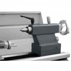 Tornio universale convenzionale CORMAK 310x900 230V con basamento + utensili + contropunta rotante - 