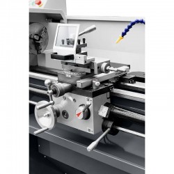 Tokio universale convenzionale per metallo CORMAK TYTAN330L 330x915 400V con base + utensili + contropunta - 