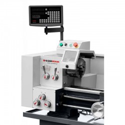 Conventional Universal Metal Lathe CORMAK TYTAN330L 330x915 400V with Stand, Cutting Tools and Live Centre - 