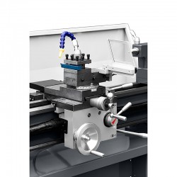 Conventional Universal Metal Lathe CORMAK TYTAN330L 330x915 400V with Stand, Cutting Tools and Live Centre - 