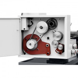 Conventional Universal Metal Lathe CORMAK TYTAN330L 330x915 400V with Stand, Cutting Tools and Live Centre - 