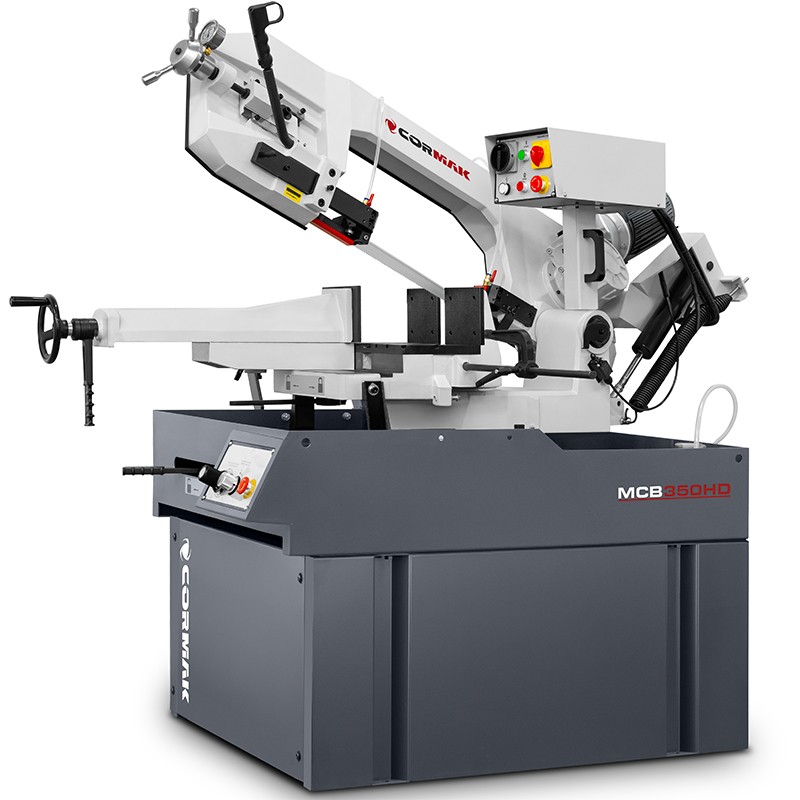 Scie à ruban pour métaux CORMAK MCB350HD 27 mm - 