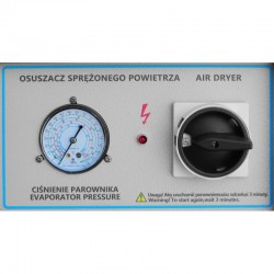 Screw Compressor with IZBERG N10S Dryer and 500L Vertical Tank CORMAK LUFT 1000 950L/min 7.5kW - 