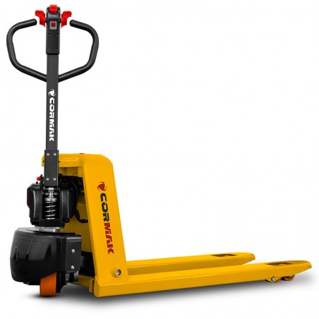 Transpallet elettrico CORMAK Q15-4 1500kg Li-Ion (sollevamento e trazione elettrici) + batteria aggiuntiva