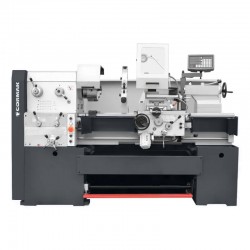 Tour universel CORMAK 500 x 1500 / 65 + couteaux + centre de tournage. - 