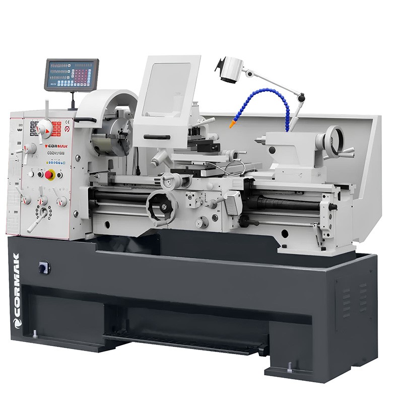 Conventional Universal Metal Lathe CORMAK CD6241/1000 410x1000 with 3-Axis DRO - 