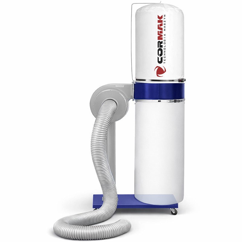 Wood Dust and Chip Extractor CORMAK FM230A with 2.5m Extraction Hose - 