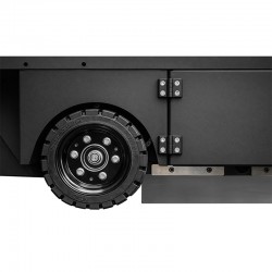 Elektrische Aufsitz-Kehrmaschine CORMAK mit Sprühsystem 7500m²/h - 