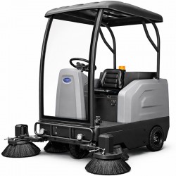 Selbstfahrende Kehrmaschine mit Sitz und Sprühsystem CORMAK ZP13000 (Leistung bis zu 13000m²/h) - 