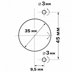 Beschlagbohrmaschine CORMAK BH40M für Scharniere - 