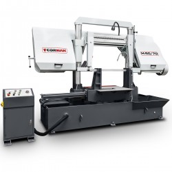 Dual-Column Semi-Automatic Metal Bandsaw CORMAK H-50/70 - 