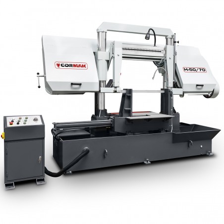 Dual-Column Semi-Automatic Metal Bandsaw CORMAK H5070