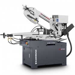 Halbautomatische Metallbandsäge CORMAK BS370H - 