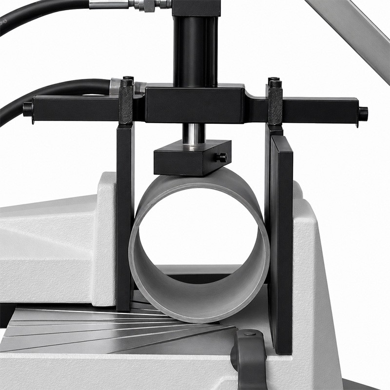 Półautomatyczna przecinarka taśmowa piła do metalu CORMAK BS370H | Producent CORMAK
