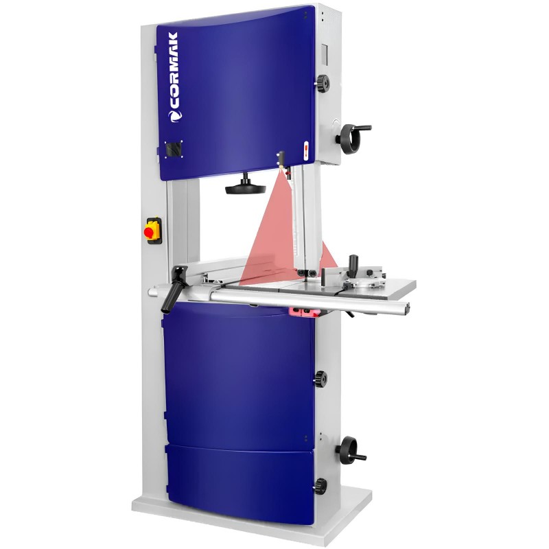 Vertikalbandsäge CORMAK HBS450N mit Laseranzeige - 