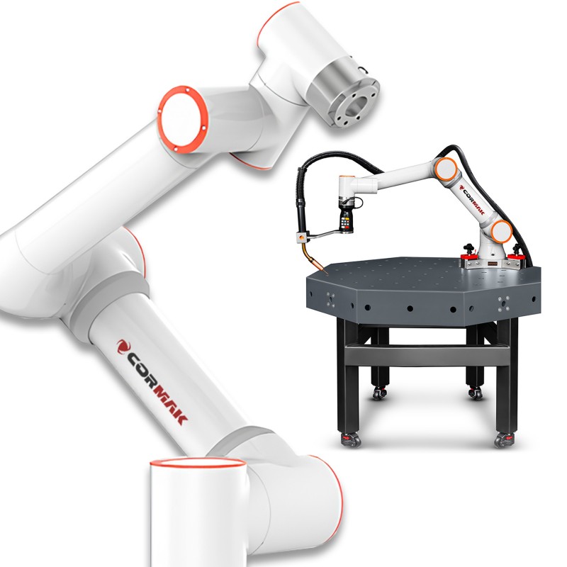 ROBOT SPAWAJĄCY 6-OSIOWY COBOT SPAWALNICZY CORMAK R950 ZESTAW AUTOMAT | Producent CORMAK