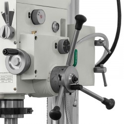 Trapano a colonna con trasmissione a ingranaggi CORMAK ZS-40B con avanzamento automatico - 