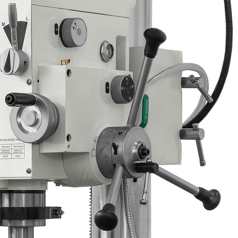 Wiertarka słupowa CORMAK ZS-40B z autoposuwem | Producent CORMAK