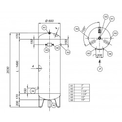 copy of Réservoirs d'air sous pression 11 BAR 500 L - 