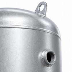 Vertikaler verzinkter Druckluftbehälter CORMAK 2000L 11bar für Kompressoren - 