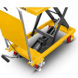 Chariot à plate-forme à ciseaux TA15B (capacité 150 kg, levage 745 mm) - 