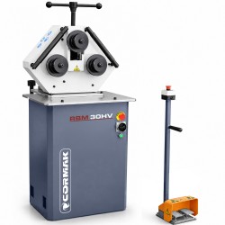 Calandra elettrica a tre rulli per tubi e profili CORMAK RBM30HV - 