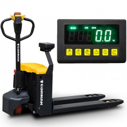 Elektrischer Palettenhubwagen mit elektronischer Waage CORMAK Q20SP 2000kg (elektrisches Heben und Fahren) - 
