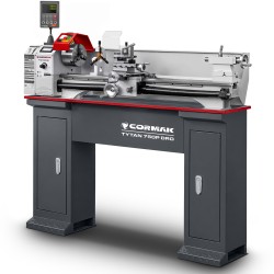 Tornio universale convenzionale CORMAK TYTAN 220x750P VARIO DRO 230V con basamento - 